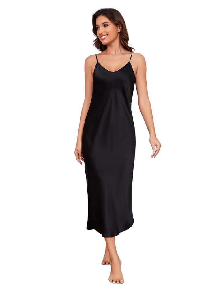 【Forusring】SLEEPING BEAUTY SILK DRESS Women's Pure Silk Sleep Dress and Nightgown | ElleSilk